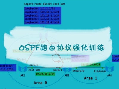 网络工程师OSPF路由协议强化训练视频教程