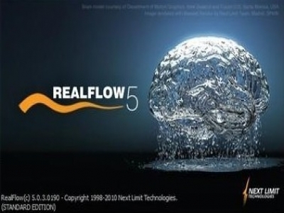【特效专区】 RealFlow 2013 完全自学手册视频教程
