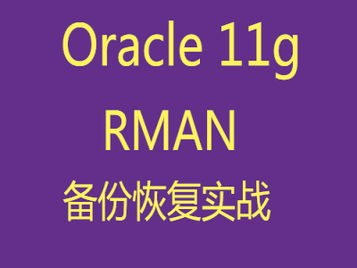 Oracle11g-RMAN备份与恢复基础到进阶视频教程