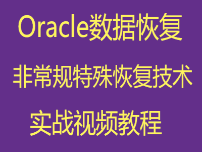 Oracle数据库高级非常规特殊恢复技术视频教程