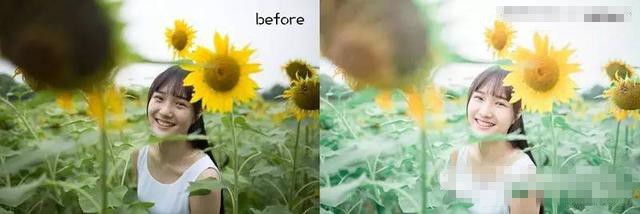 如何用Photoshop调出向日葵中女孩日系暖色效果_Photoshop_课课家
